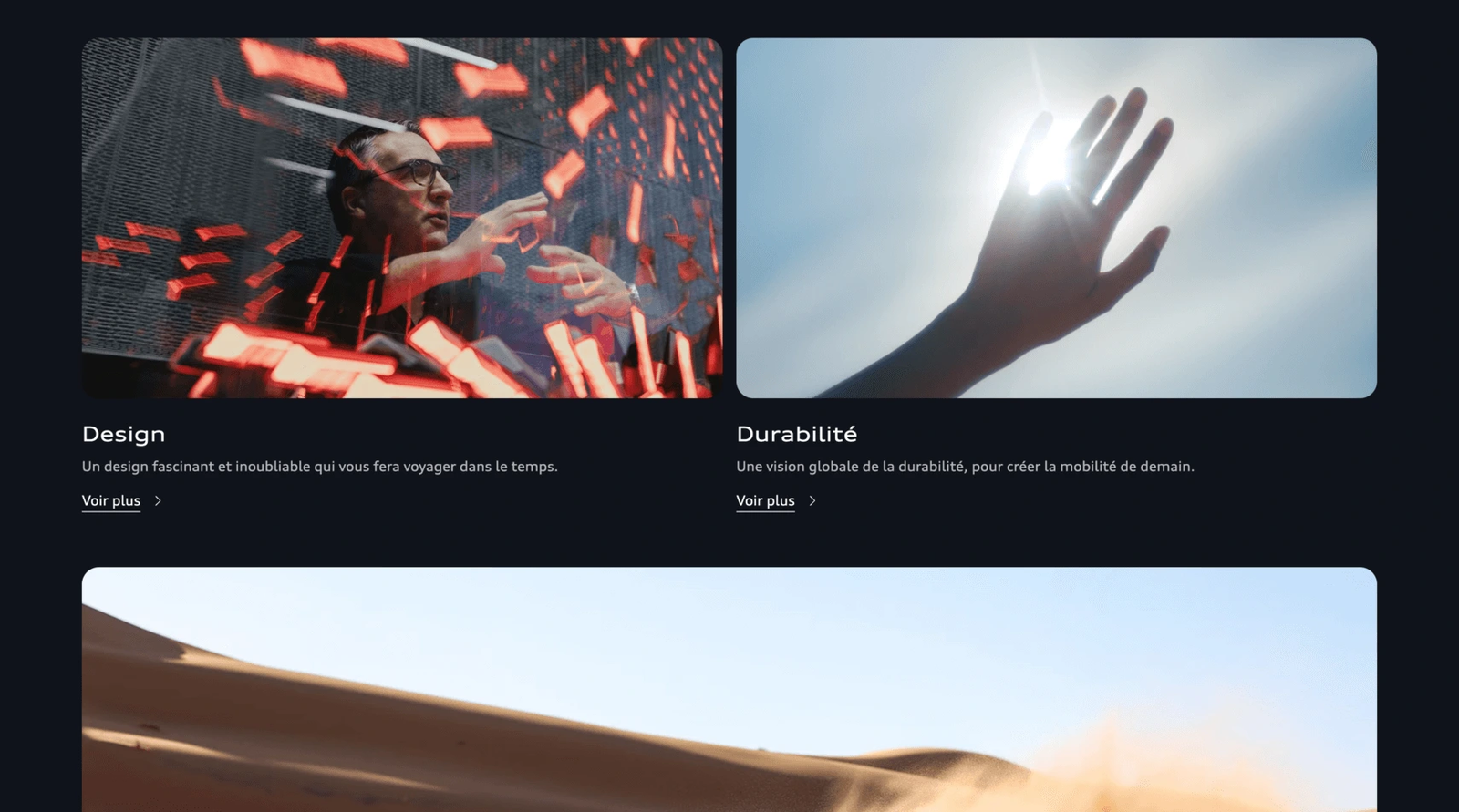 Projet Audi — détail